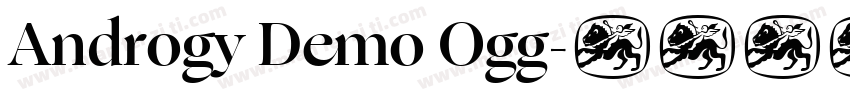 Androgy Demo Ogg字体转换